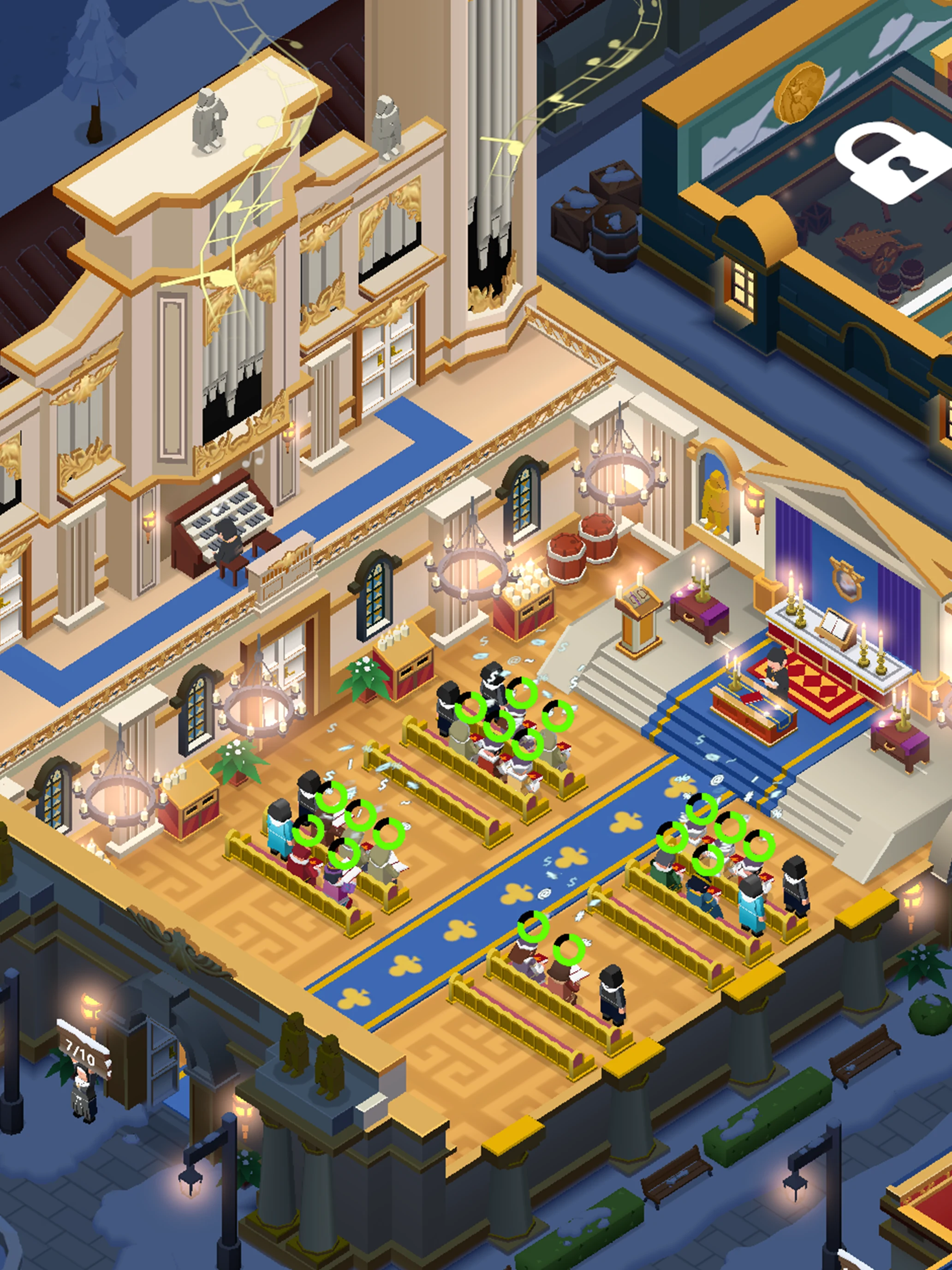 Idle Abbey Tycoon: Help people screenshot
